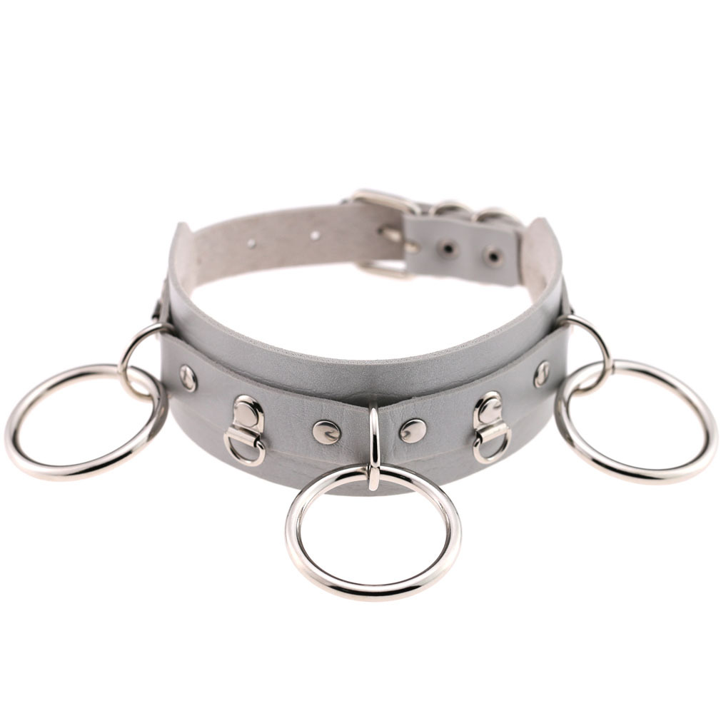 Wild European And American Punk O-shaped Collar