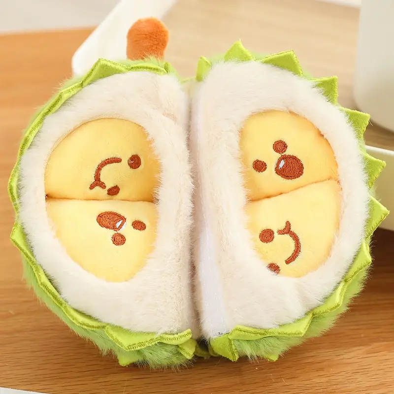 Durian Doll Plush Toy Reward Fruit Meat Doll Tearable Creative Birthday