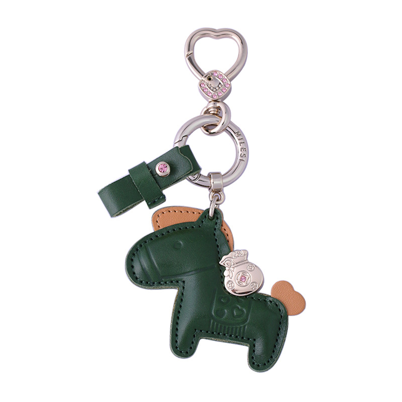 Dark Green Heart Buckle