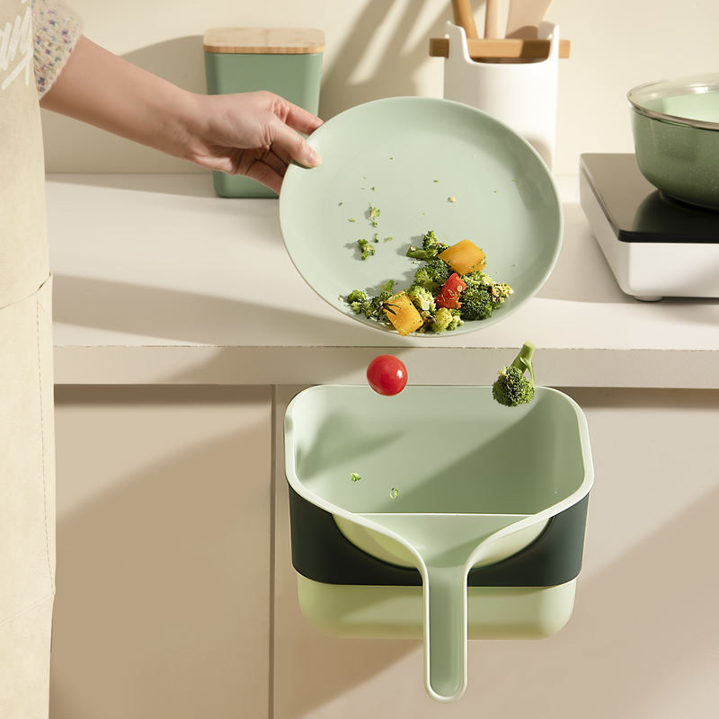 Household Wall-mounted Open-top Plastic Storage Box