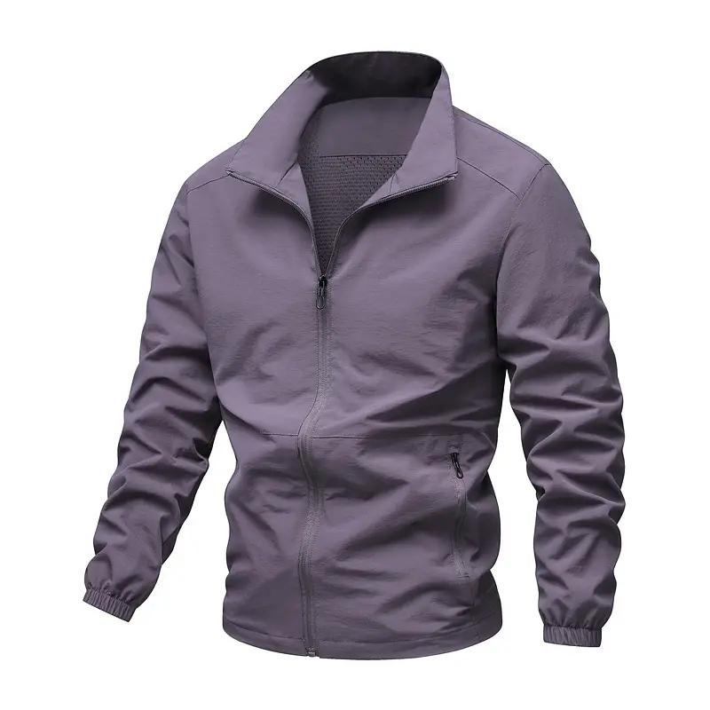 Men's Simple Loose Casual Solid-Colored Coat