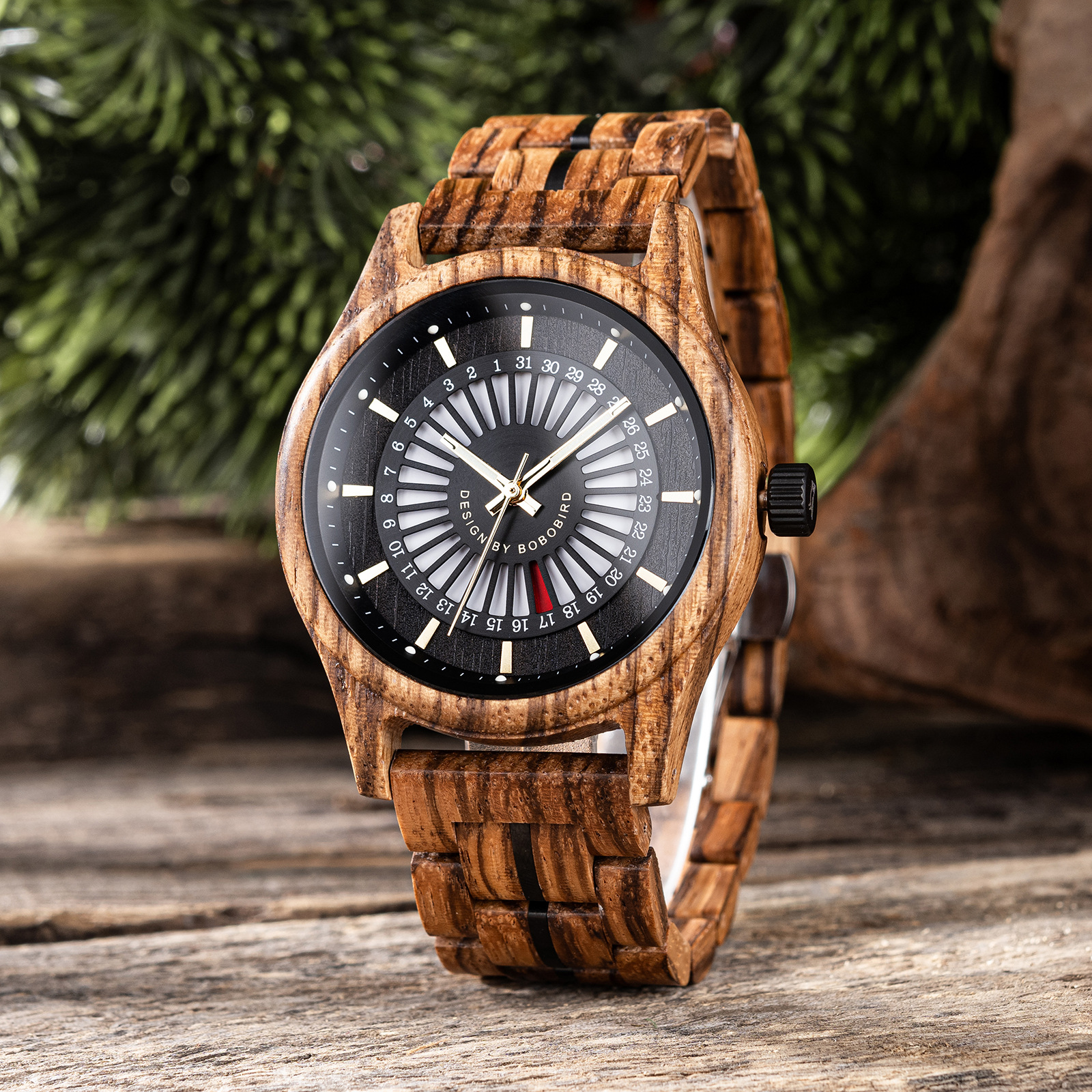 Wooden Mens Watch 9