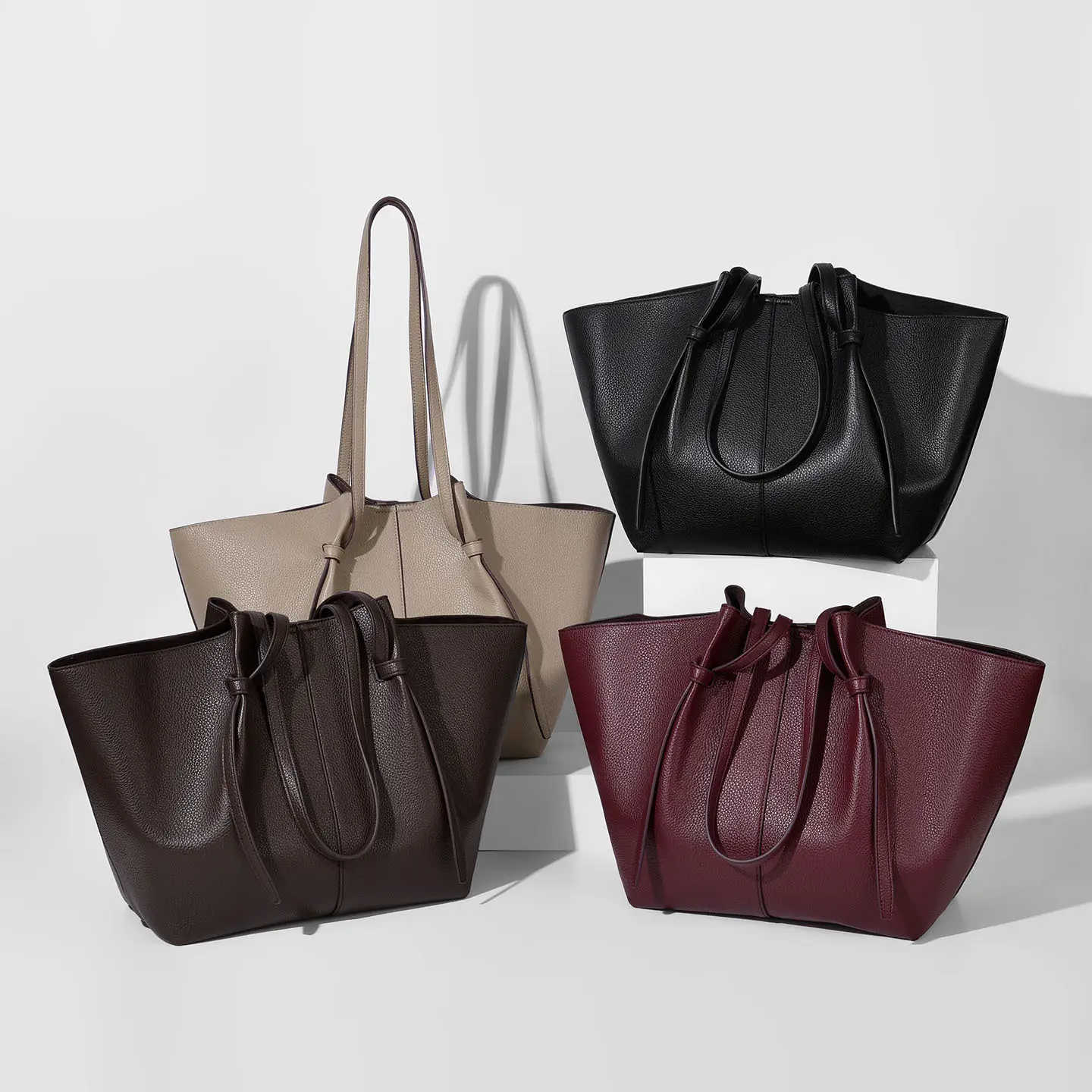 Laid-back-style Tote Bag Large-capacity Shoulder Commuter
