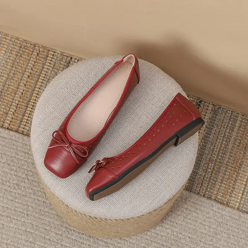 Four-season Slip-on Flat Shoes Plus Size