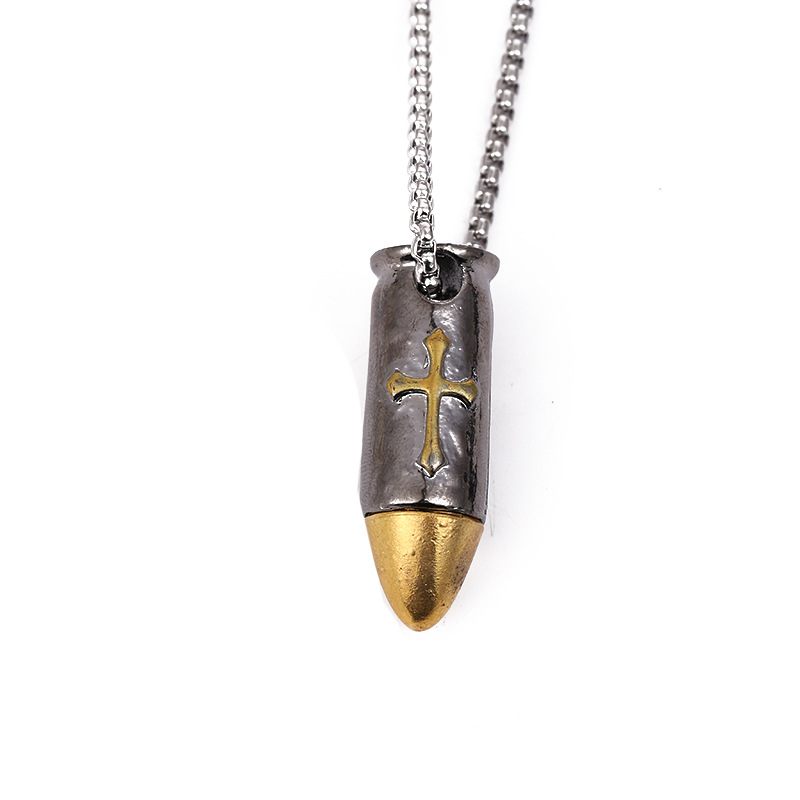 Zinc Alloy Necklace Men's Trendy Hip Hop Cool Men's Accessories