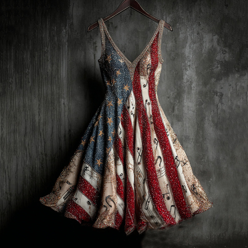 V neck Sleeveless 3D Printed Sexy Vest Dress Sjwdz2199931 S - Shop at LoveMi