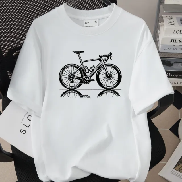 Womens Creative Printed T Shirt Loose Fit Top No 2 S - Shop at LoveMi
