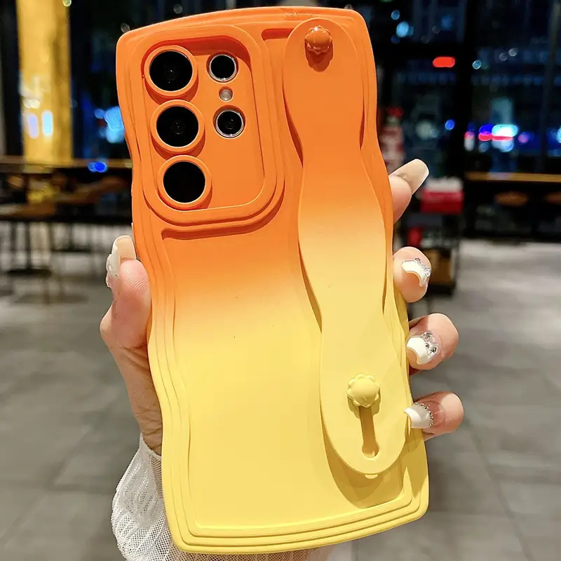 Applicable To S25 Ultra Phone Case A16 Wristband High-end Feel
