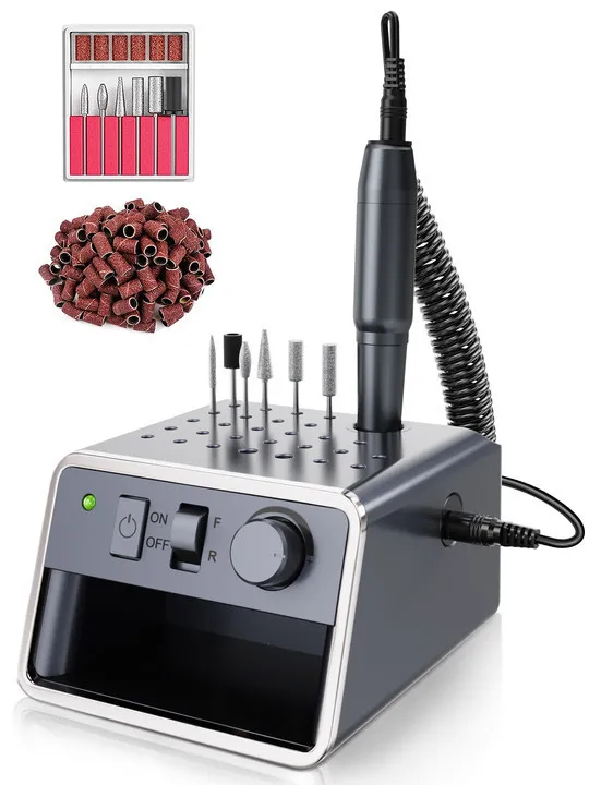 Minimalist And Long lasting Nail Polish Machine Set Black - Shop at LoveMi