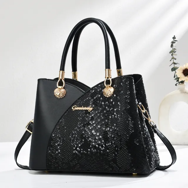 Designed Specifically For Midlife Moms An Elegant Spacious Shoulder Or Crossbody Bag Black - Shop at LoveMi