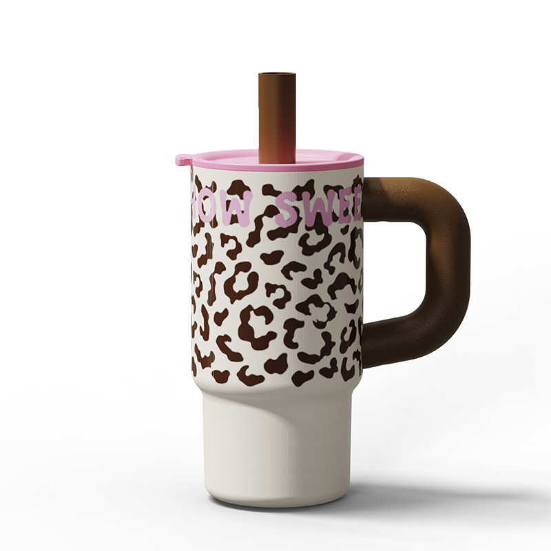 Leopard Print Insulated Cup 316 Large
