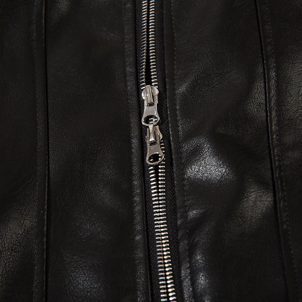 Men's Fashion PU Leather Motorcycle Jacket