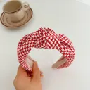 Red Houndstooth