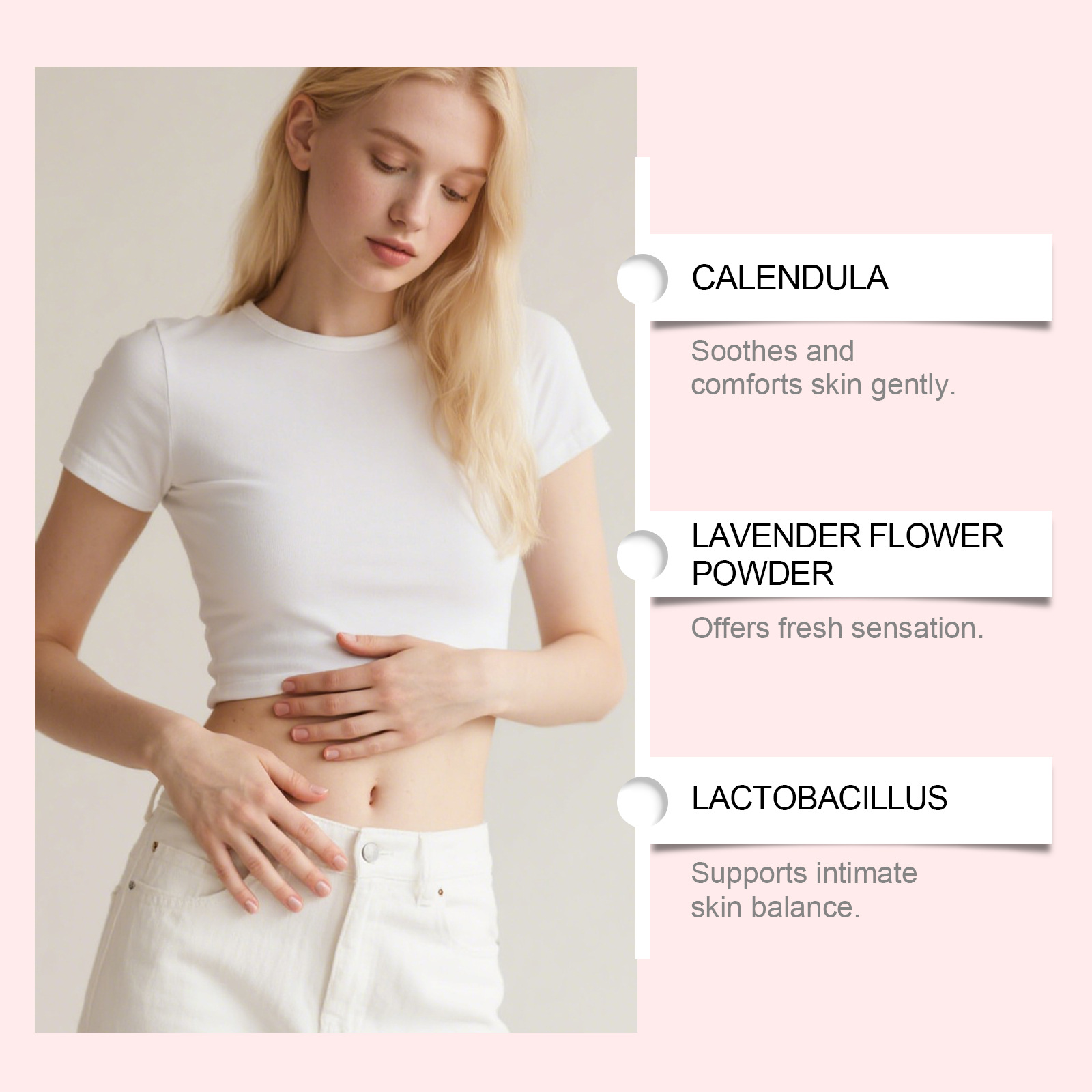 Women's Health Nursing Adhesive Bandage Mild Ingredients Care