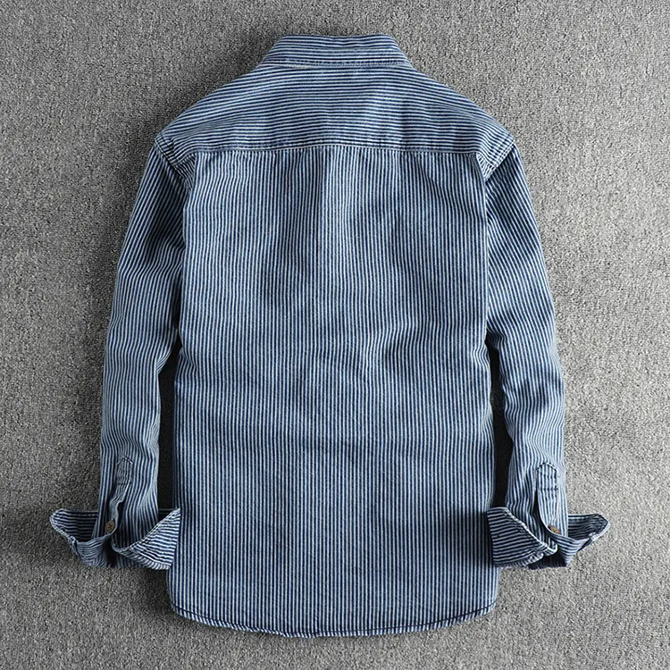 Theodore Denim Shirt Detail