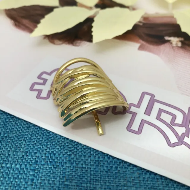 Exquisite Headdress Hairpin Women's Alloy U clips Retro Aloofness Style Gold - Shop at LoveMi