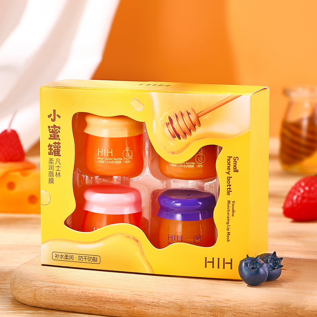 Four Sets Of Lip Masks To Improve Lip Dryness, Peeling, And Fruity Taste - Image 17