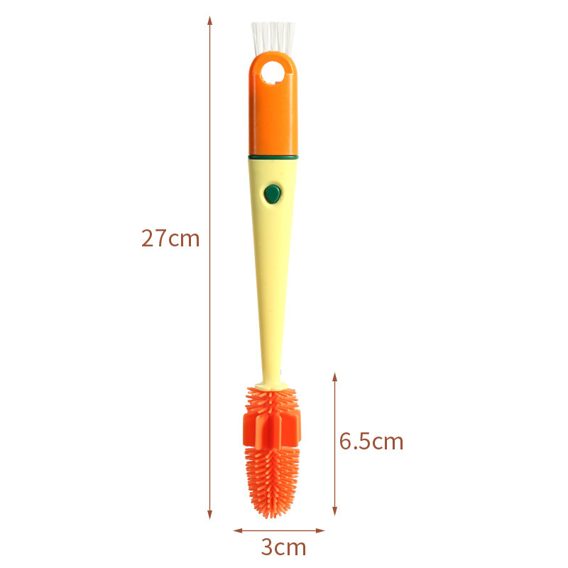 Orange Yellow Silicone End