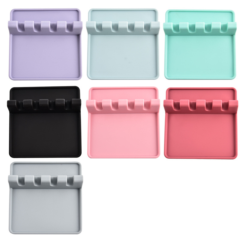 Silicone Tableware Storage Pad Chopsticks Bracket