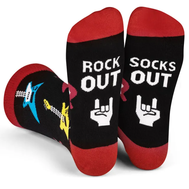 Fashion Sole English Letter Socks Guitar - Shop at LoveMi
