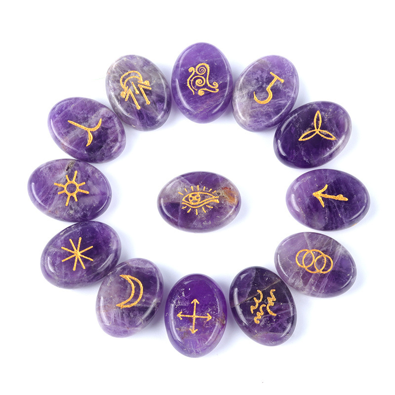Hand Carved Agate Natural Crystal Gemstone