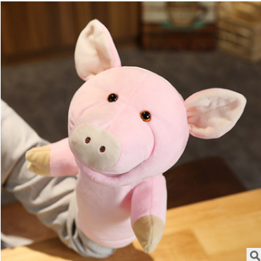 Pink Pig Hand Puppet