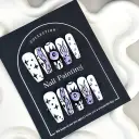 Mid-length Hand-painted Cartoon Hand-worn Fake Nails view 3