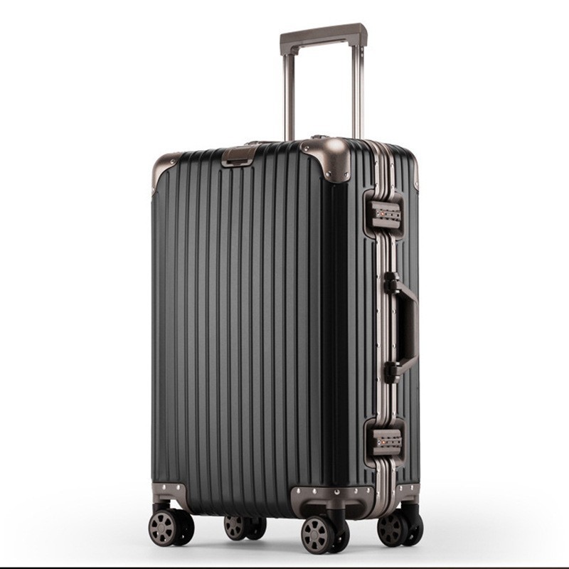 German All-aluminum-magnesium Alloy Boarding Suitcase