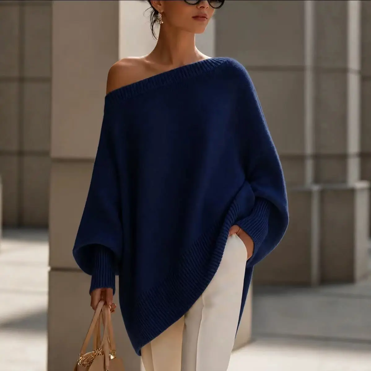 AutumnWinter Thickened Pullover Knit Sweater