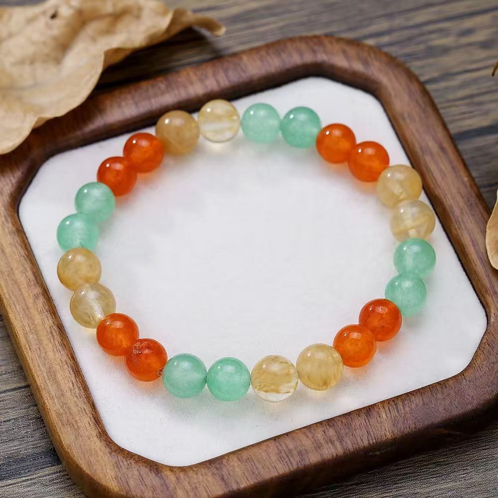 Lapis Lazuli Tiger Eye Bead Bracelet