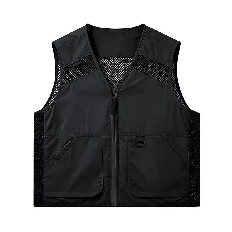 Mens Loose-Fit Outdoor Leisure Vest