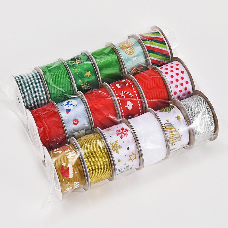 Christmas Small Roll Ribbon Combination Suit - Image 13