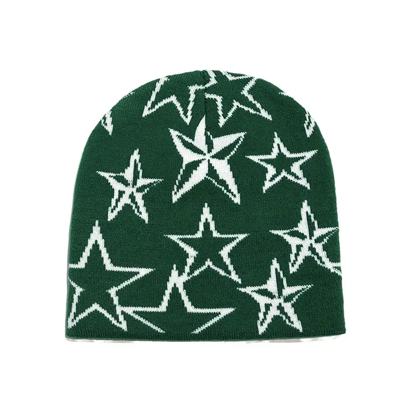 Men's Retro Star Niche Wool Hat