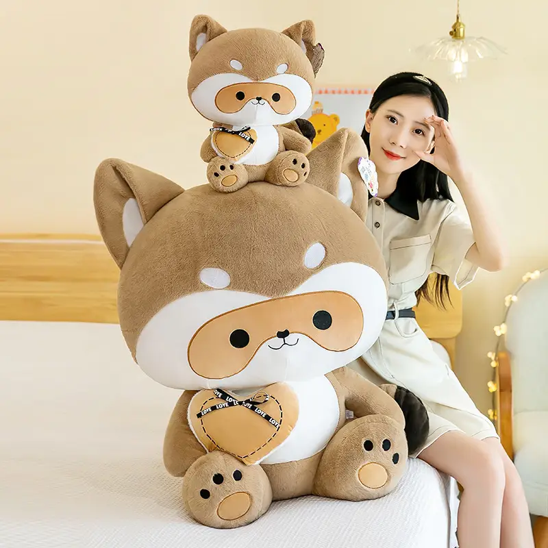 Stay Cute Creative Big Tail Raccoon Plush Toy