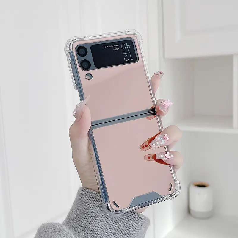 Transparent Foldable Screen Mirror Drop-resistant Phone Case