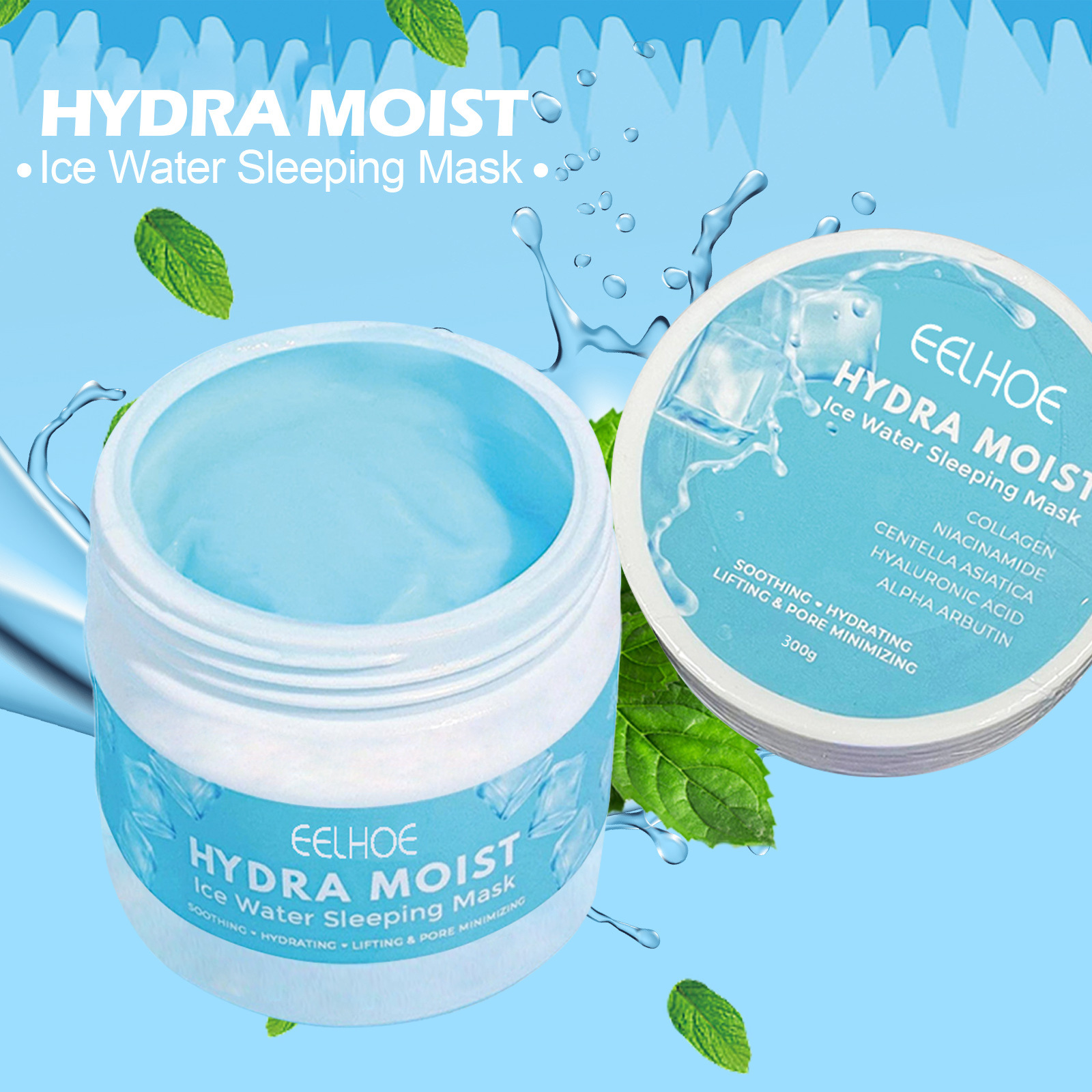Hydrating And Brightening Overnight Facial Mask That Deeply Moisturizes And Replenishes Skin
