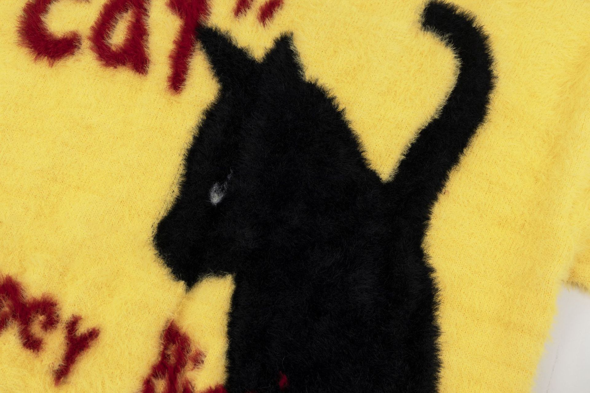 Lazy Cat Mink-like Thickened Loose Round Neck Sweater