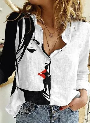 Women's 3D Digital Printing Shirt Hskxc202225142 2Xl - Shop at LoveMi
