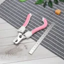 Pink Curved Handle Large