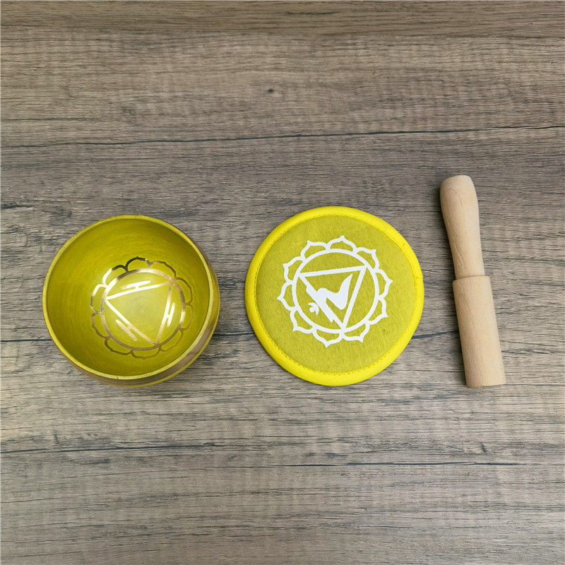 Nepalese Handcrafted Seven-color Singing Bowls - Image 3