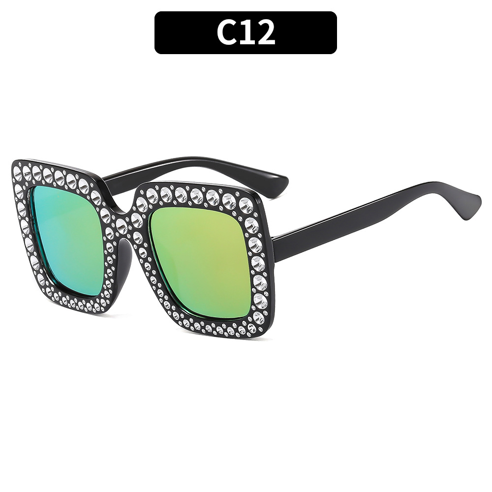 Plastic Box Sunglasses Fashion Personality Trend - Image 4