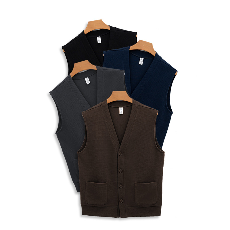 Men's Casual Cardigan Vest