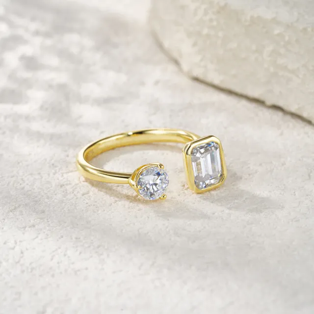 Fashionable Light luxury Elegant Vintage Ring S925 Silver Shaped Pieces - Shop at LoveMi
