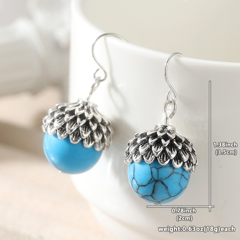 Retro Multi-Layer Bamboo-Strand C-Shaped Earrings With Micro-Pave Zirconia Settings