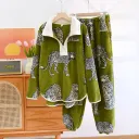 Green Leopard Suit