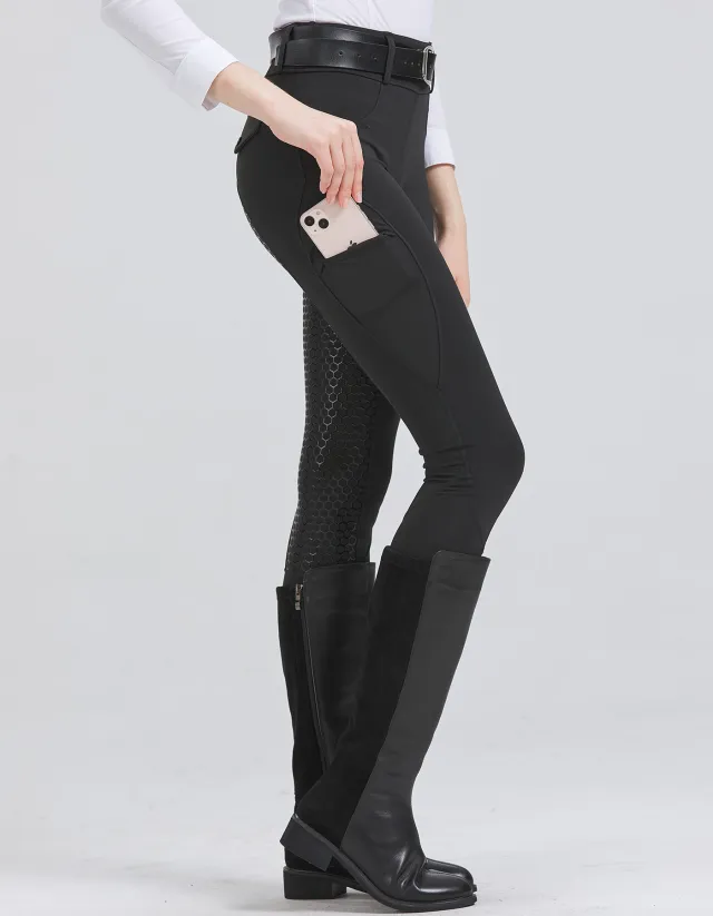Women's Simple Stretch High waist Quick drying Pants Black - Shop at LoveMi