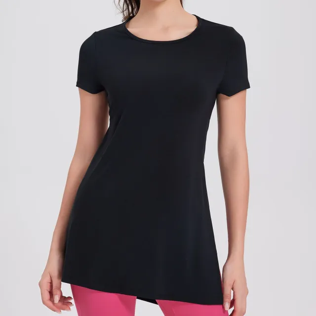Running Quick Drying Clothes Women's Quick drying Fitness T shirt Black - Shop at LoveMi