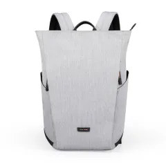 New Fashion Men's Computer Backpack Design Advanced Trend Student Travel Bag - Grey - View 1