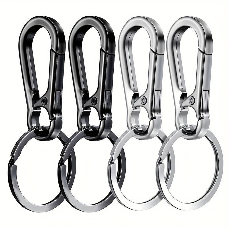 4-Piece Anti-Lost Outdoor Mens Keychain Set