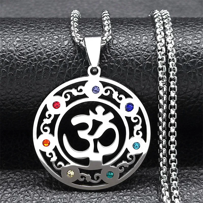 Silver Men's And Women's Sacred Geometric Necklace